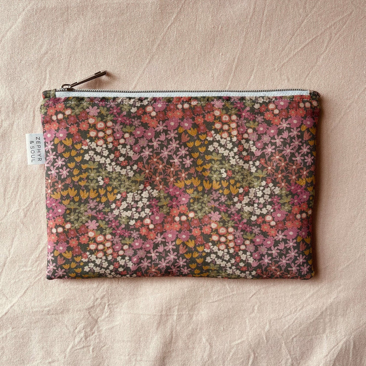 Zipper Pouch - Ditsy Floral