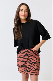 Zyla Mini Skirt - Zebra