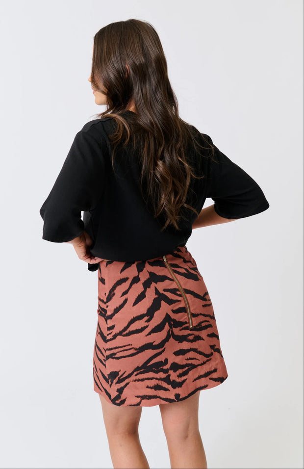 Zyla Mini Skirt - Zebra