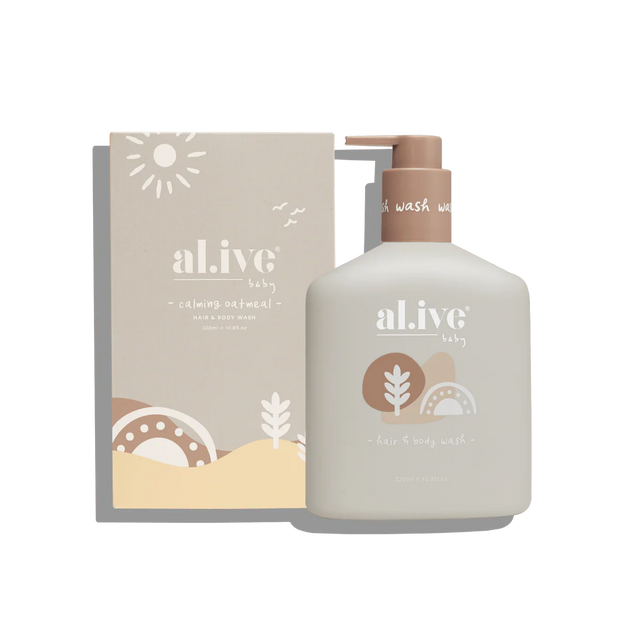 Al.ive - Baby Hair & Body Wash - Calming Oatmeal