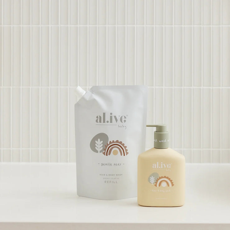 Al.ive - Baby Hair & Body Wash - Gentle Pear