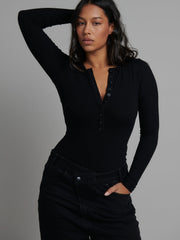 BAYSE - LARA Bodysuit - Black