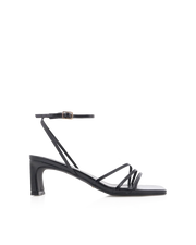 MAELIS Heels - Black-Shine