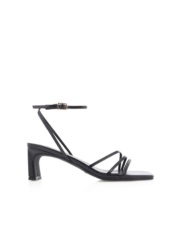 MAELIS Heels - Black-Shine