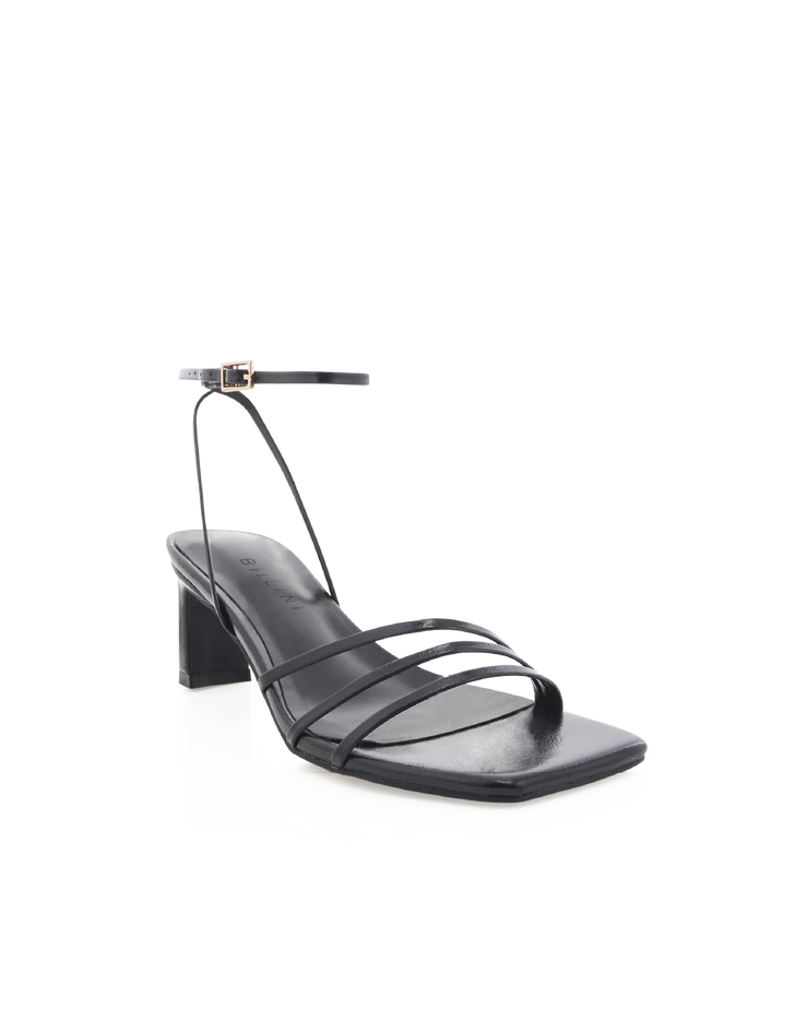 MAELIS Heels - Black-Shine