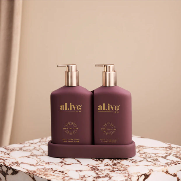 Al.ive - Transformative Wash & Lotion Duo - Sweet Plum & Berries