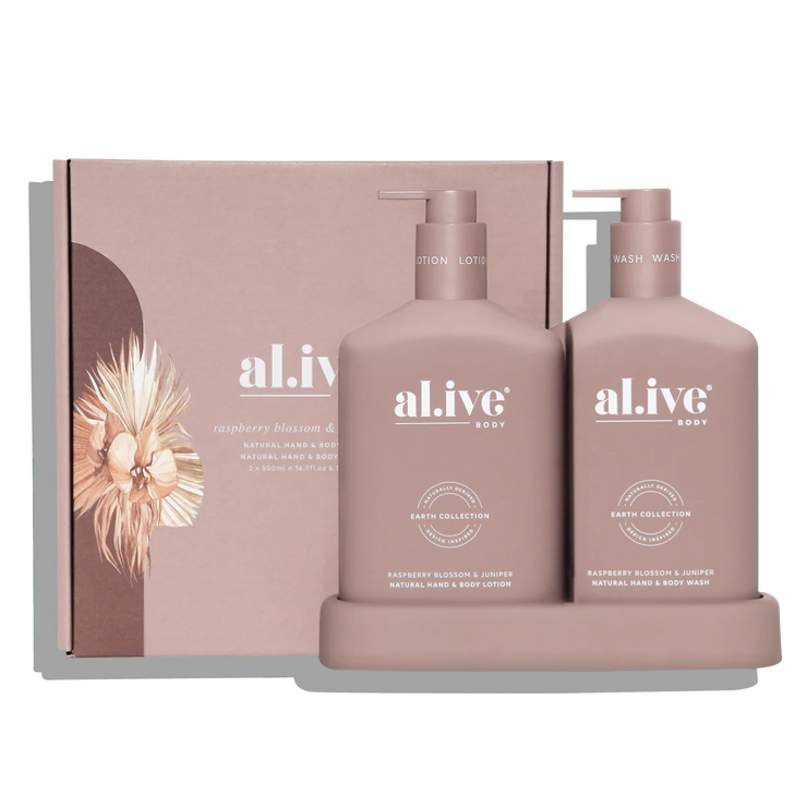 Al.ive - Wash & Lotion Duo - Raspberry Blossom & Juniper