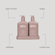 Al.ive - Wash & Lotion Duo - Raspberry Blossom & Juniper