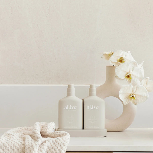 Al.ive - Wash & Lotion Duo - Sea Cotton & Coconut
