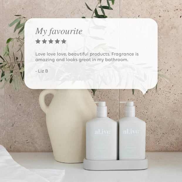 Al.ive - Wash & Lotion Duo - Sea Cotton & Coconut