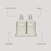 Al.ive - Wash & Lotion Duo - Sea Cotton & Coconut