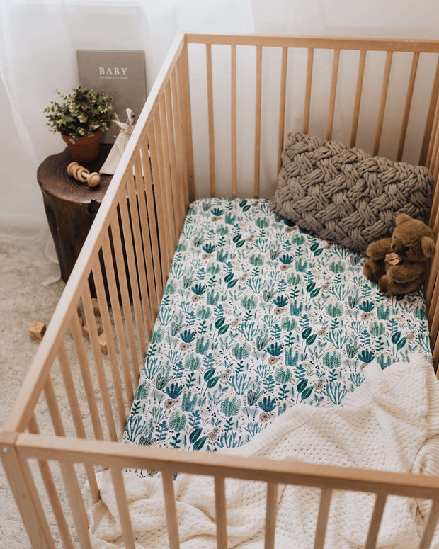 Fitted Cot Sheet - Arizona