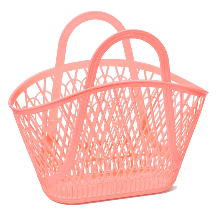 Sun Jellies Betty Basket - Peach