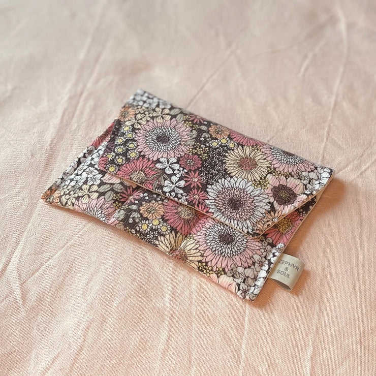 Essential Oil Pouch - Daisy Floral Cord