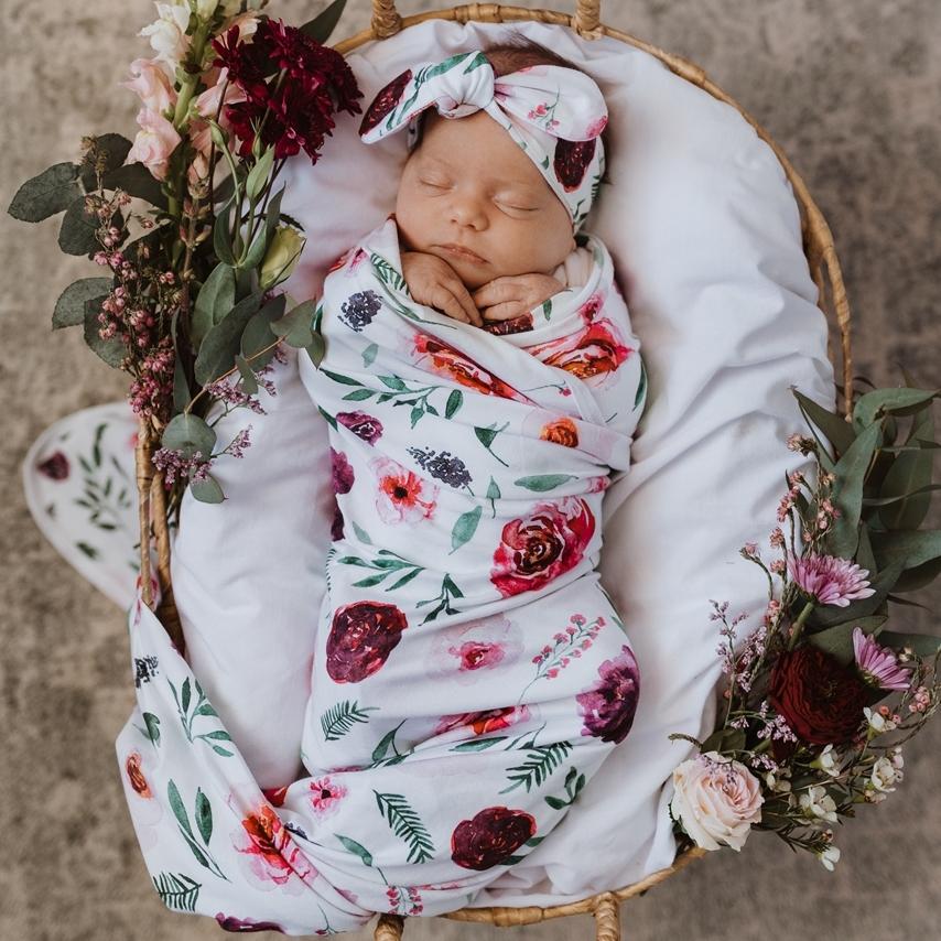 Peony swaddle 2025