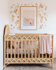 Fitted Cot Sheet - Wattle