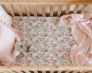 Fitted Cot Sheet - Wattle