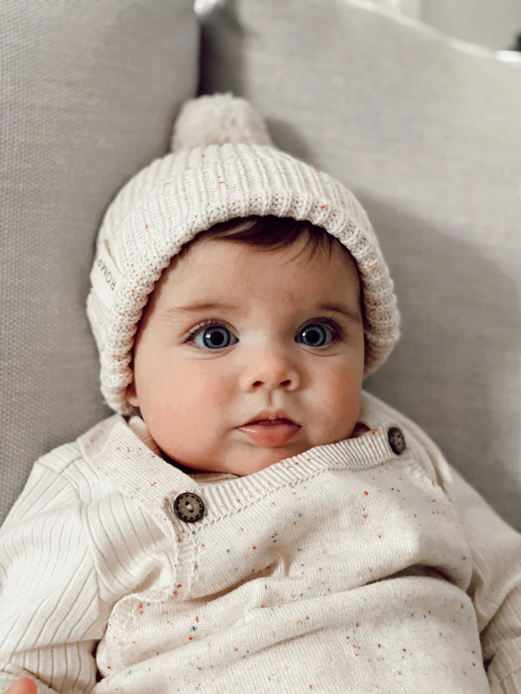 Romper & Co. Baby Knit Beanie - Speckled