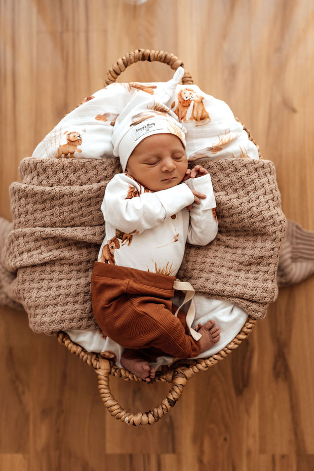 Long Sleeve Bodysuit - Lion