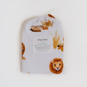 Fitted Bassinet Sheet | Change Pad Cover - Lion