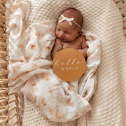 Organic Muslin Wrap - Paradise