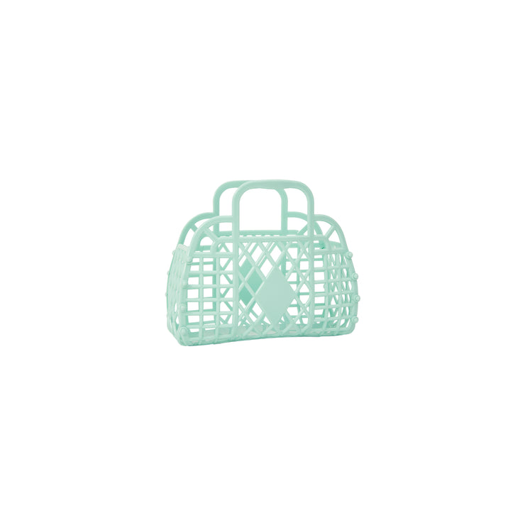 Sun Jellies Retro Basket Mini - Mint