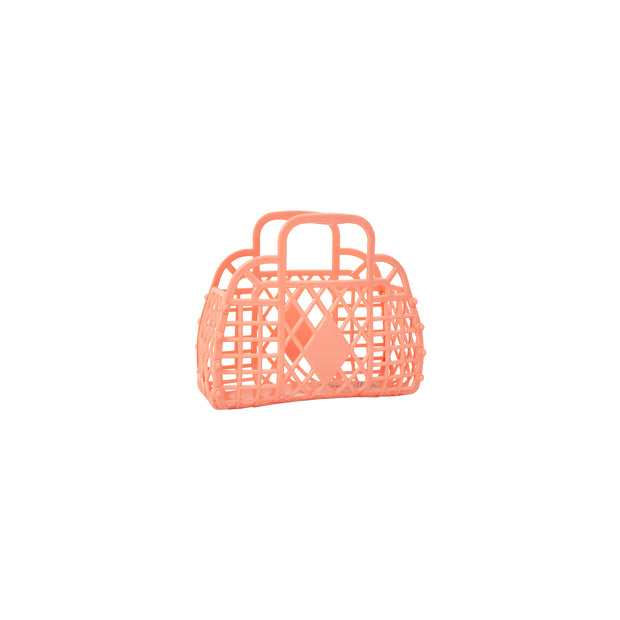 Sun Jellies Retro Basket Mini - Peach