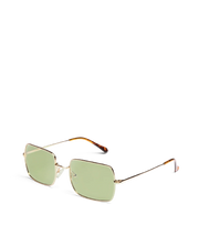 THE ABBY Gold-Olive Sunglasses