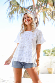 Vance Broderie Top