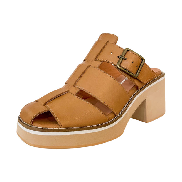 JAYLEE Mule - Tan Leather